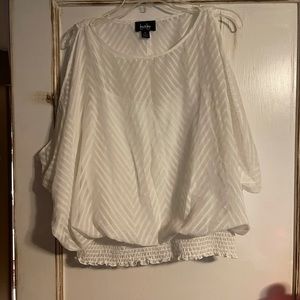 Cold shoulder blouse